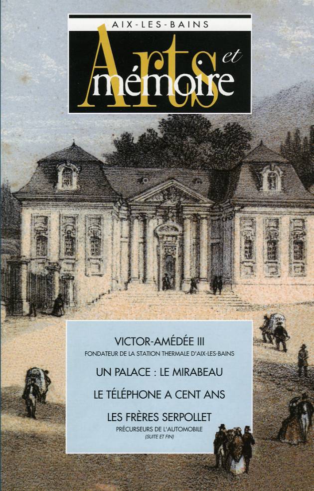 Arts et Mémoire n°7 Victor Amédée III