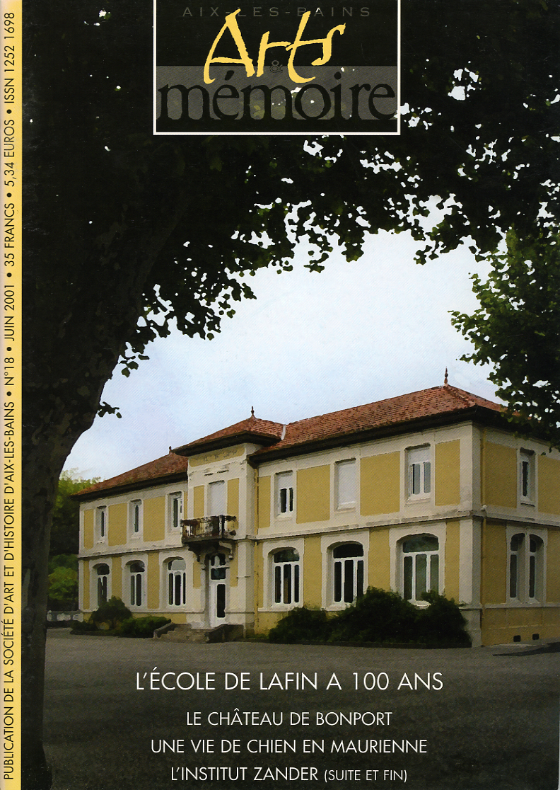 Arts et Mémoire n°18, Ecole de Lafin (Version numérique)