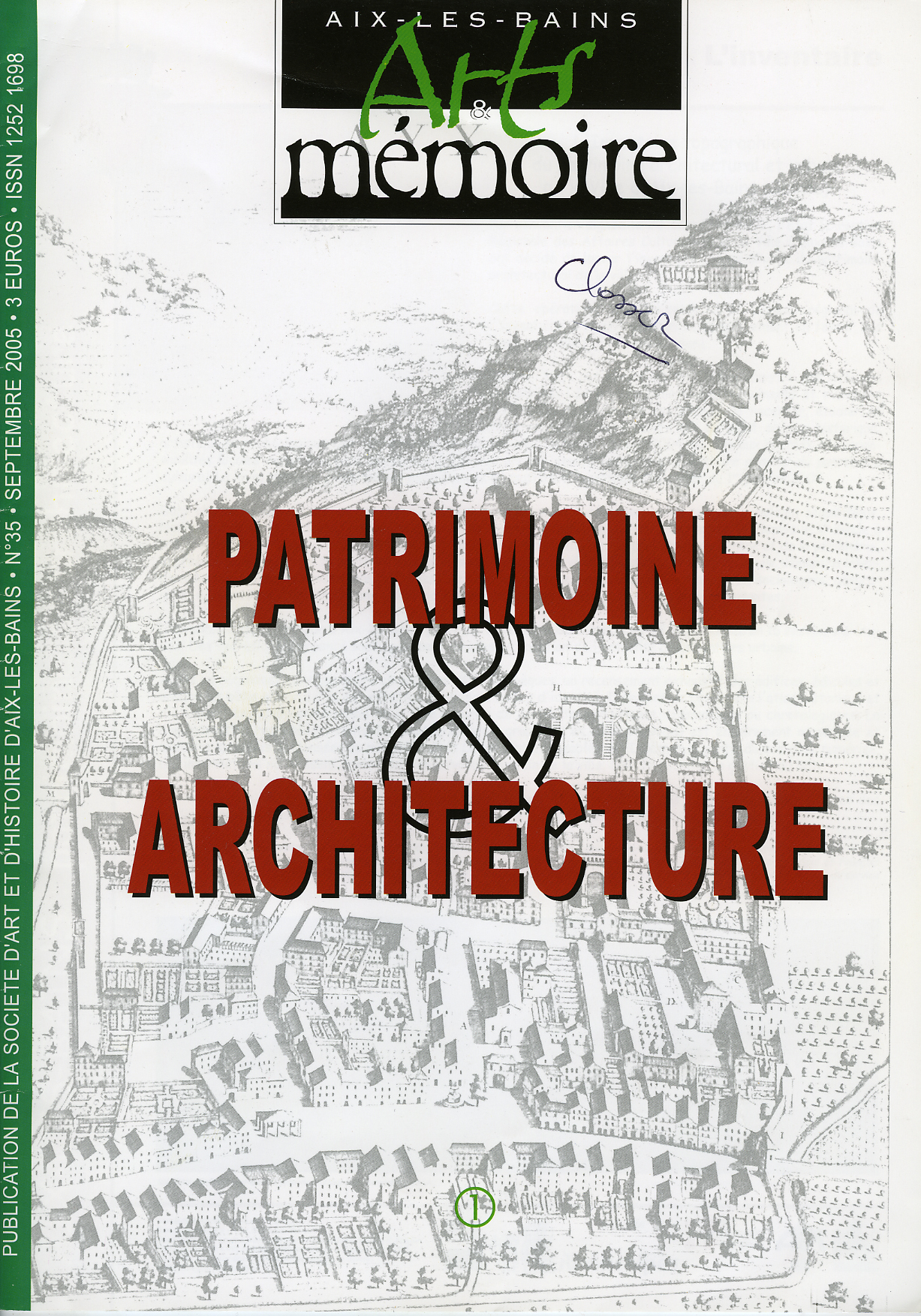 Arts et Mémoire n°35 patrimoine
