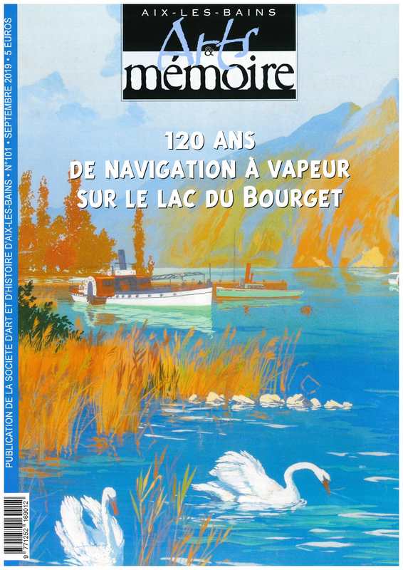 Art et Mémoire n°101 Navigation sur le lac du Bourget