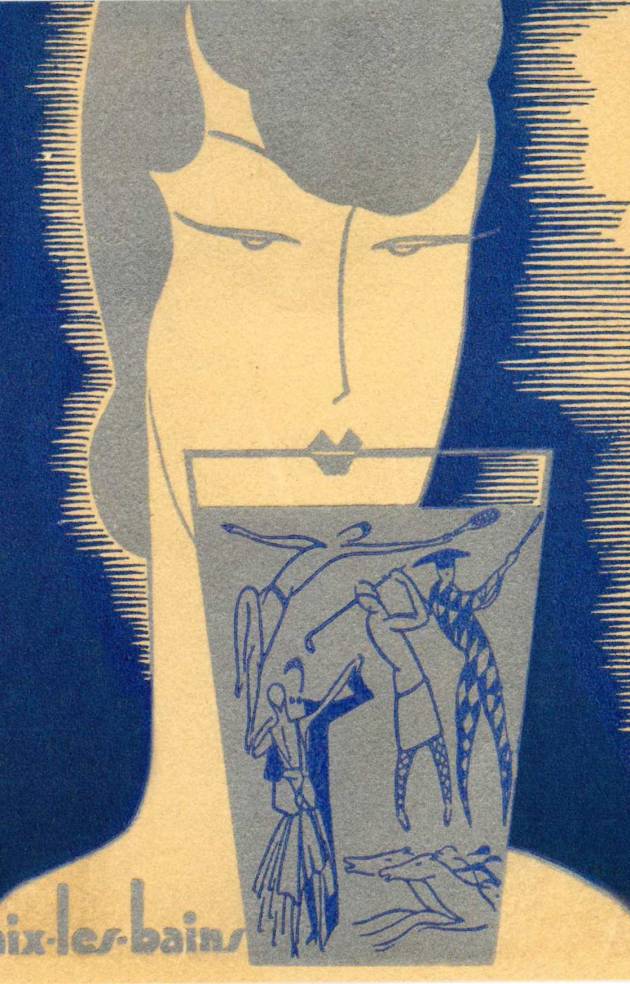 Carte de voeux modèle La fête par lot de 10