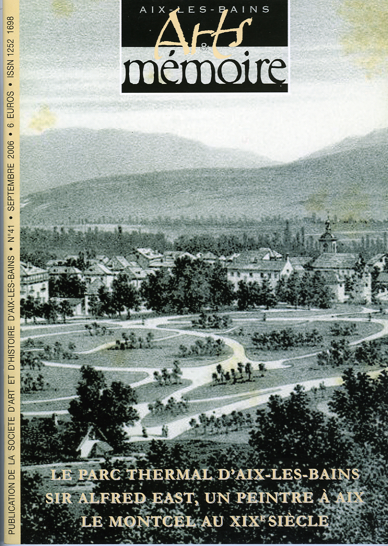 Arts et Mémoire n°41, le Parc thermal